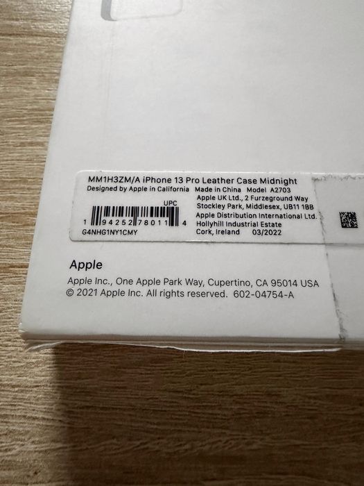 Husă de piele Apple iPhone 13 Pro