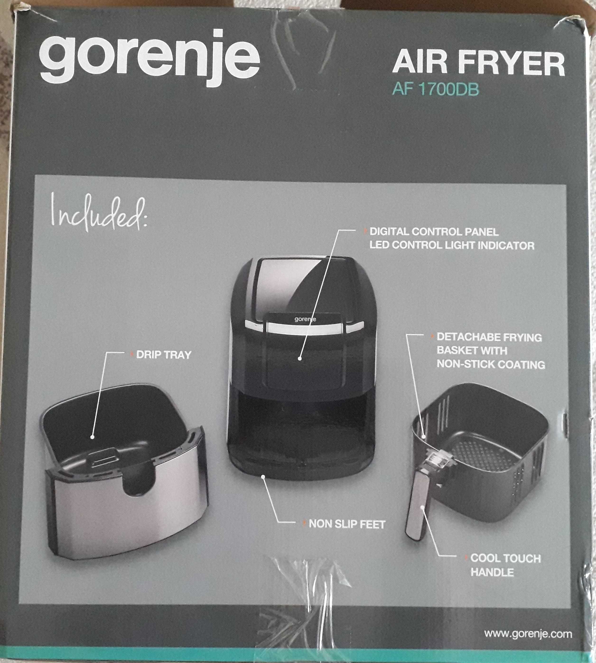 Air Fryer Gorenje AF1700 DB 5L уред за готвене без мазнина