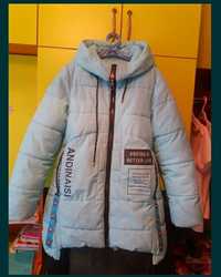 Продаётся зимняя куртка размер 152