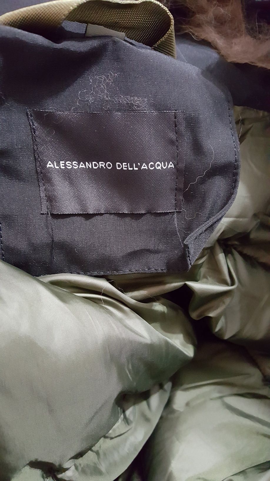 ALESSANDRO DELL'ACQUA ,мъжко зимно яке,топ,лукс