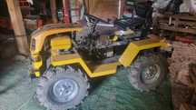 Vând minitractor progarden campo T 18 4x4 cu freză de pământ