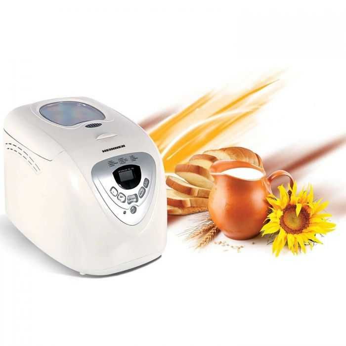 Vand Masina de paine Heinner HBM-690 W, 600 W, 900 g, 12 programe, Alb