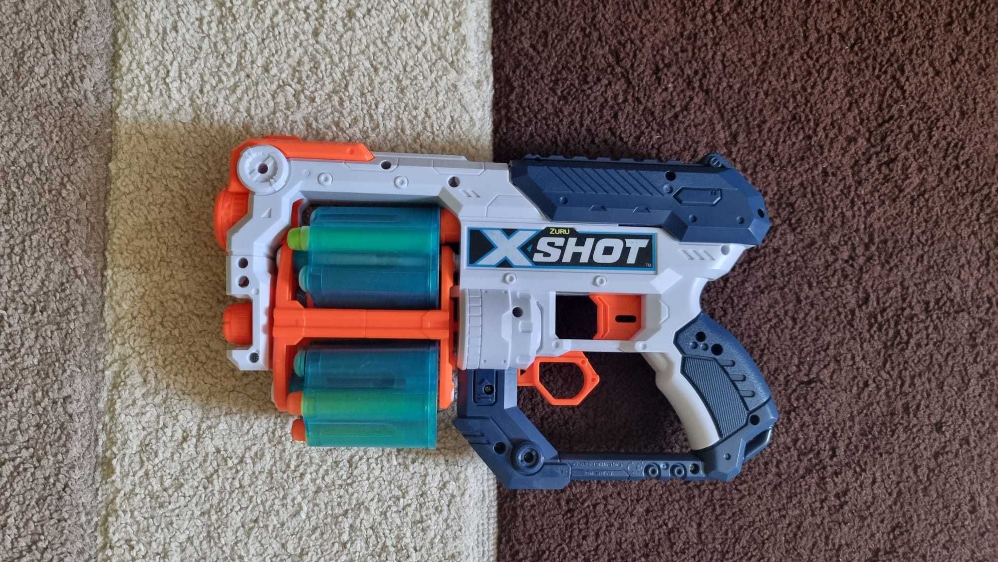 Set 6 puști NERF & X-SHOT - mai ieftin cu 400 lei
