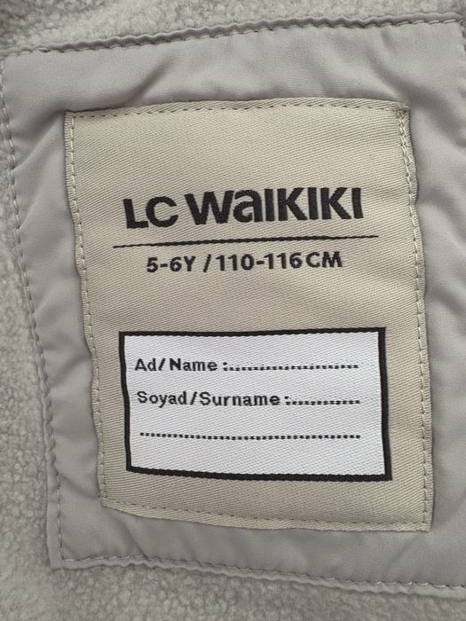 Ново зимно яке за момиче LC Waikiki размер 5-6 г. 110/116 см