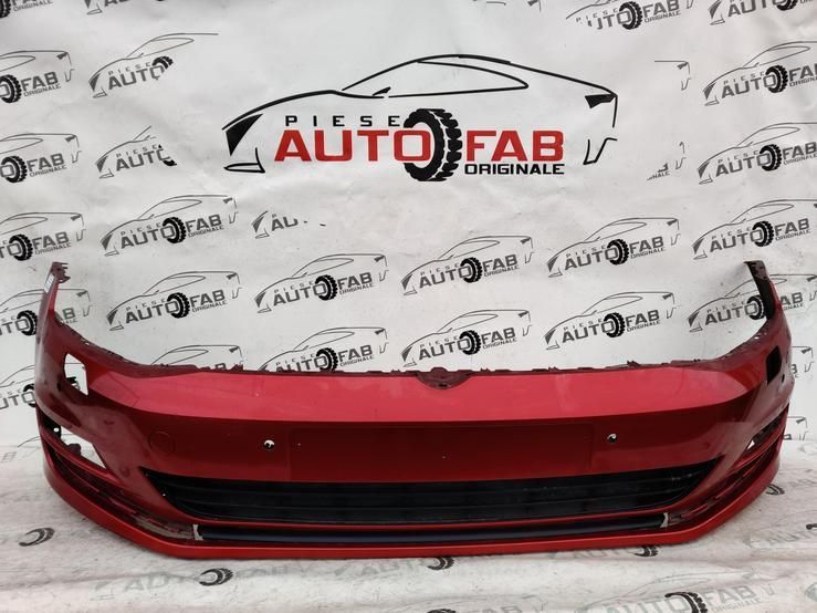 Bara fata Volkswagen Golf 7 an 2013-2017 cu gauri pentru parktronic si spalatori faruri