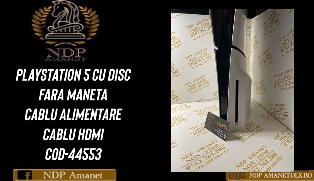 NDP Amanet Braila PlayStation 5 cu disc (44553)