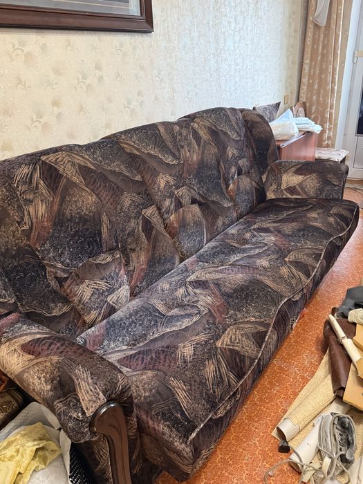 Диван и 2 кресла