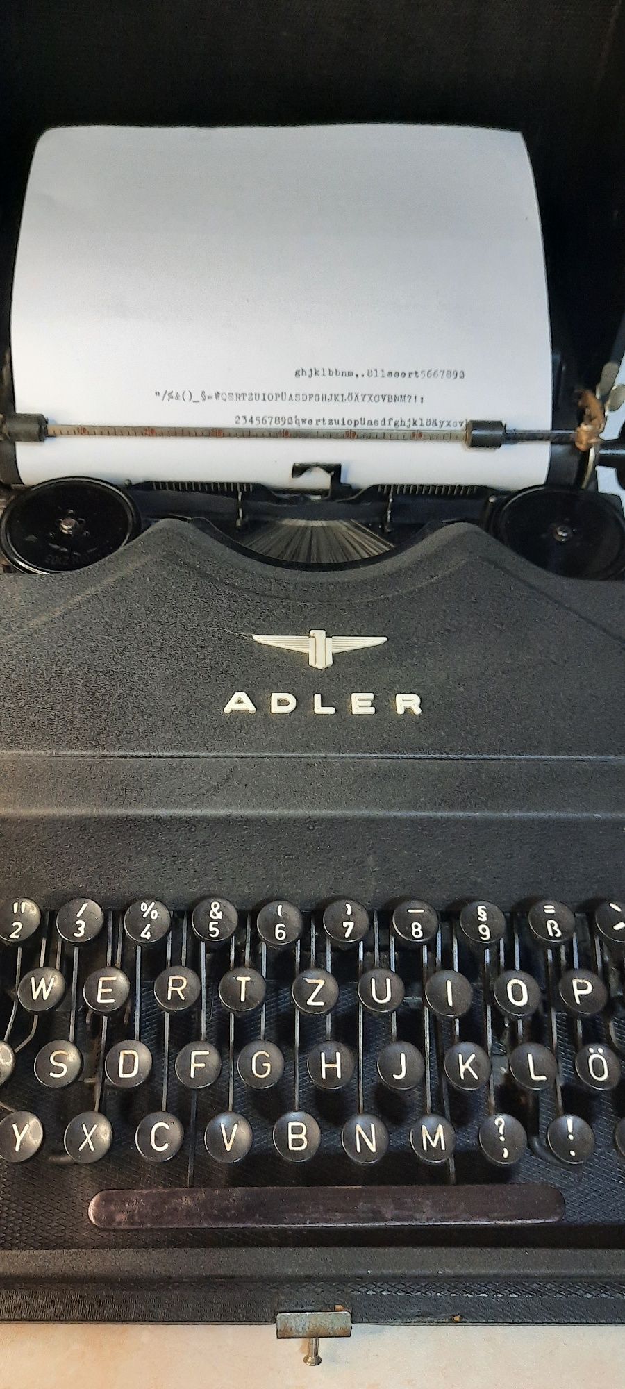Mașină de scris Adler 1946 impecabilă