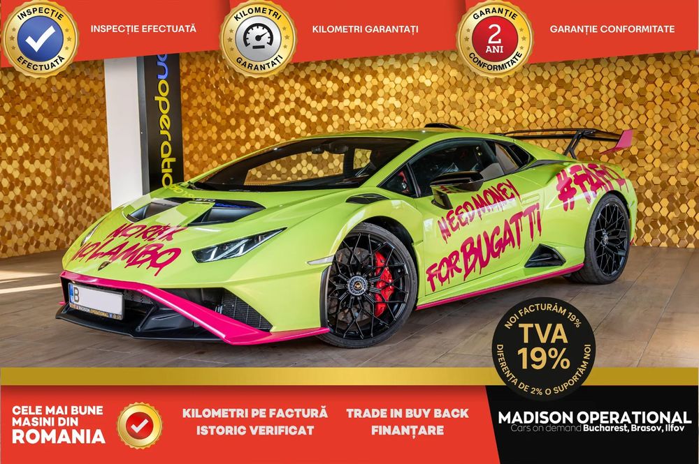 Lamborghini Huracan STO 264,705e+TVA Lift /Telemetry Extended Carbon