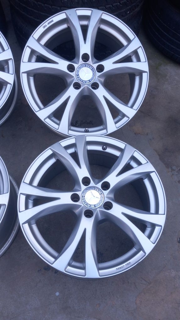 Set 4 jante aliaj r17 Mercedes 5x112,Volkswagen, Audi, Passat, Golf