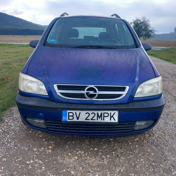 Opel Zafira Enjoy benzina 1,8 din 2003, benzina + GPL