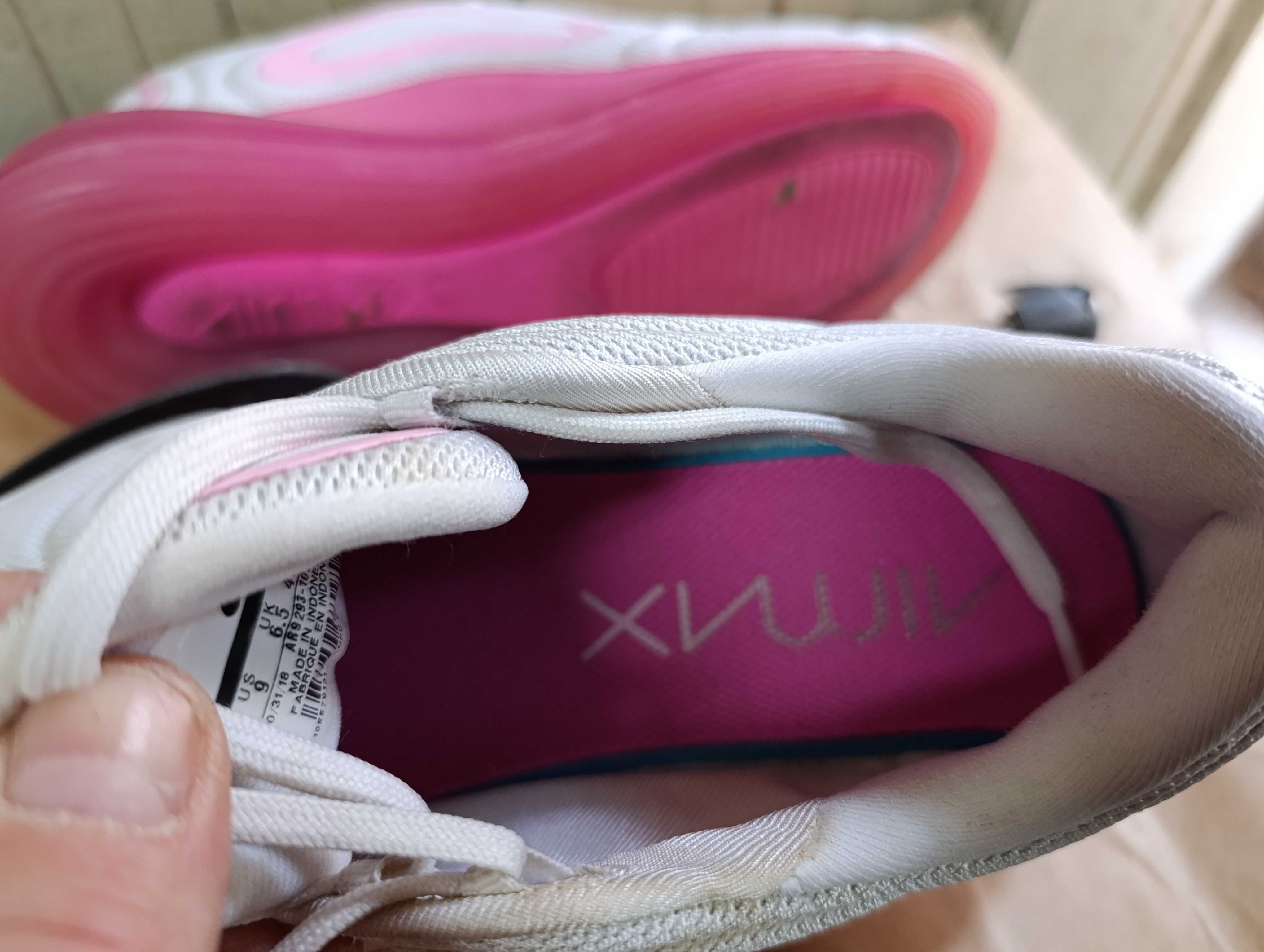 Nike Air Max 720 "Pink Rise"оригинални маратонки 40.5 номер