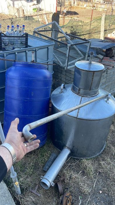 Cazan rachiu tuica inox 200