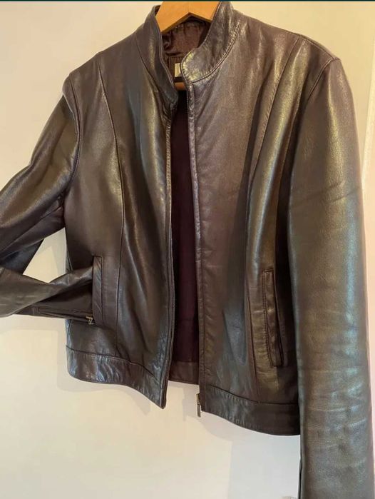 Якета естествена кожа S / M размер три вида
