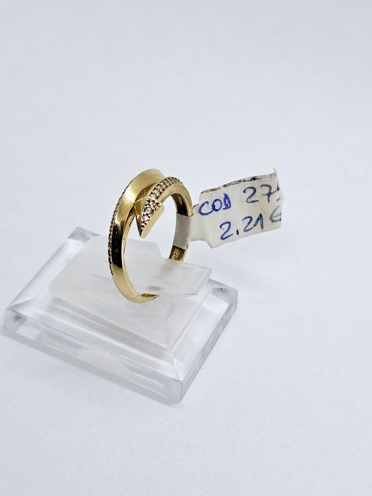Vand inel dama din aur 14 k 2.21 g cod 279