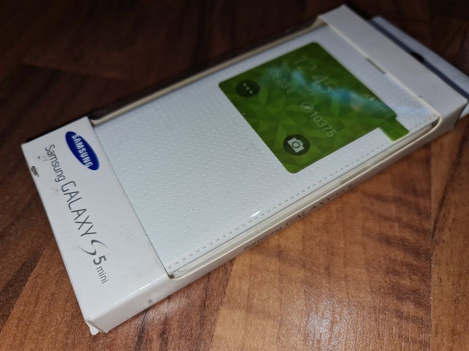 Husa flip smart activa originala Samsung S View Cover Galaxy S5 mini
