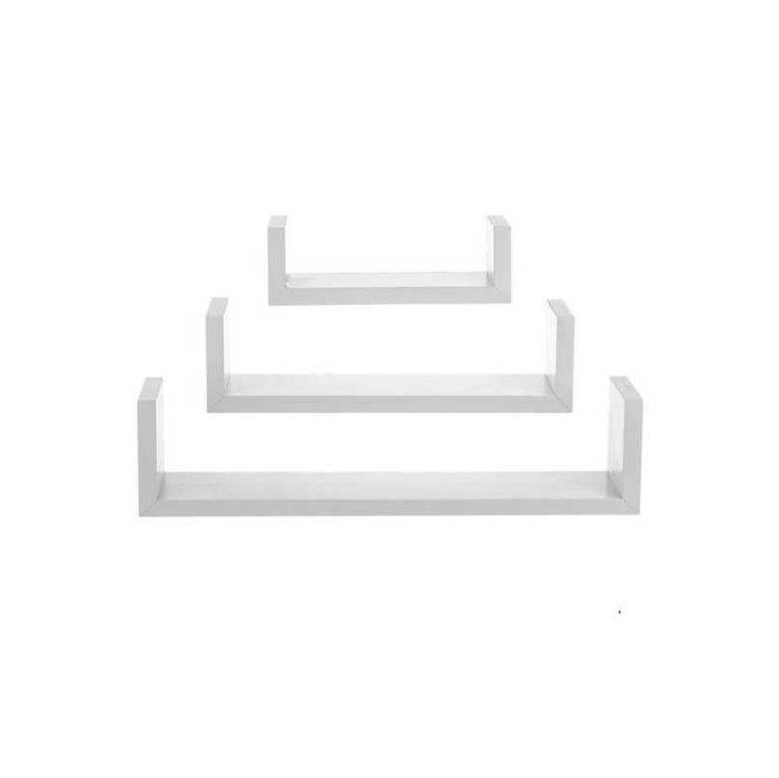 Комплект декоративни рафтове Mercado Trade, За стена, 3бр.
