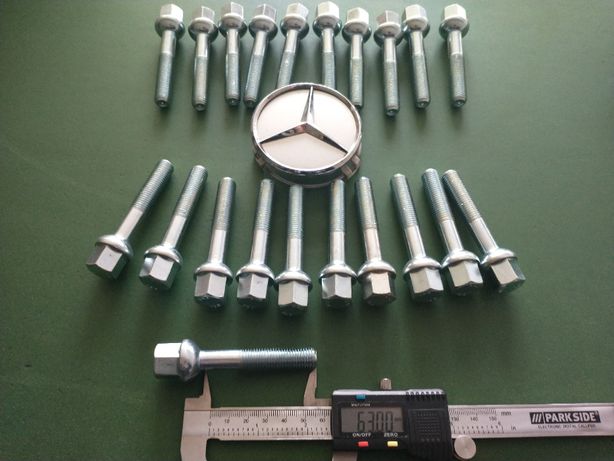 Prezoane Mercedes M12 x 1,5 filet 63 mm cap Semisferic Orice model