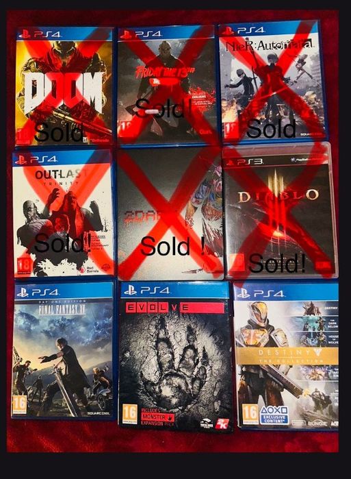 Игри за PS4 (  и  PS3 )