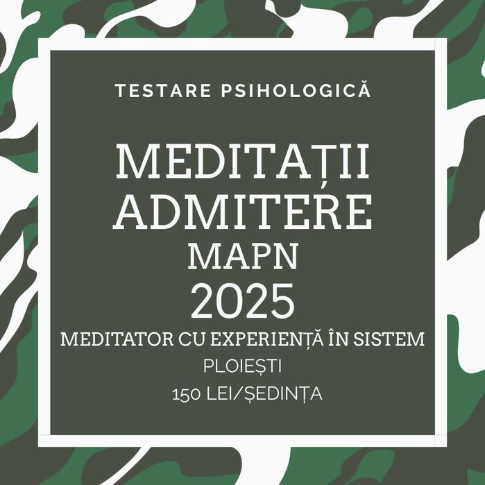 Pregătire testare psihologică