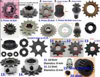 Pinioane 6,7,11,13,14,20,44 dinti pentru motor. Pinion Nou!