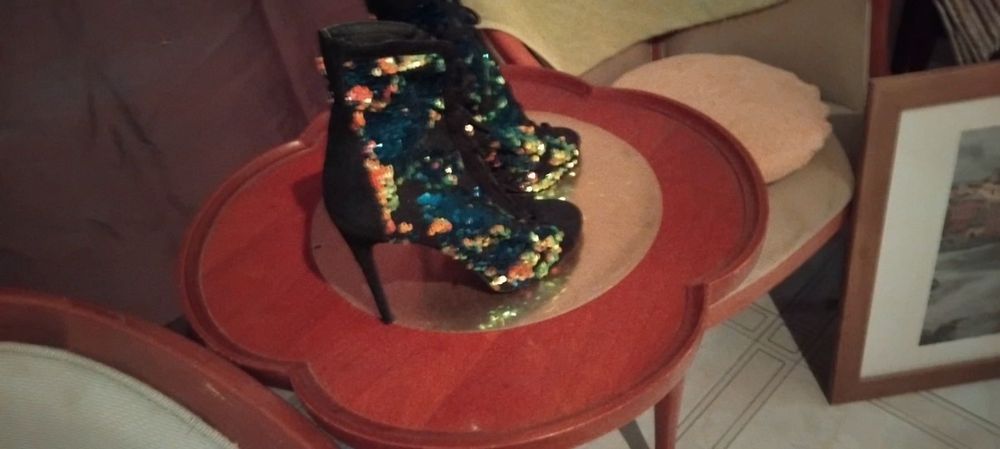 Боти велур 38 номер