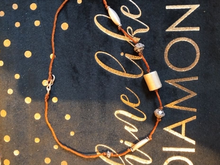 Colier superb, elemente din argint