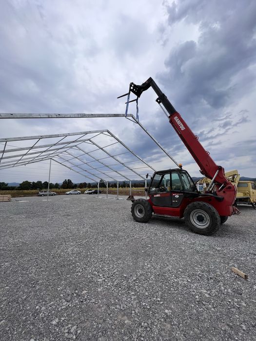 Маниту телескопичен товарач под наем