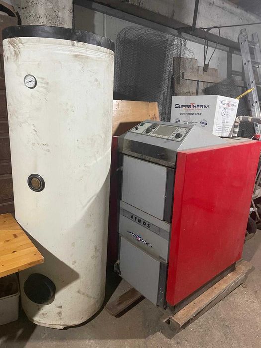 Centrala termica pe lemne Atmos DC50S, 48KW