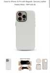 Husa iphone 16 PRO piele noua