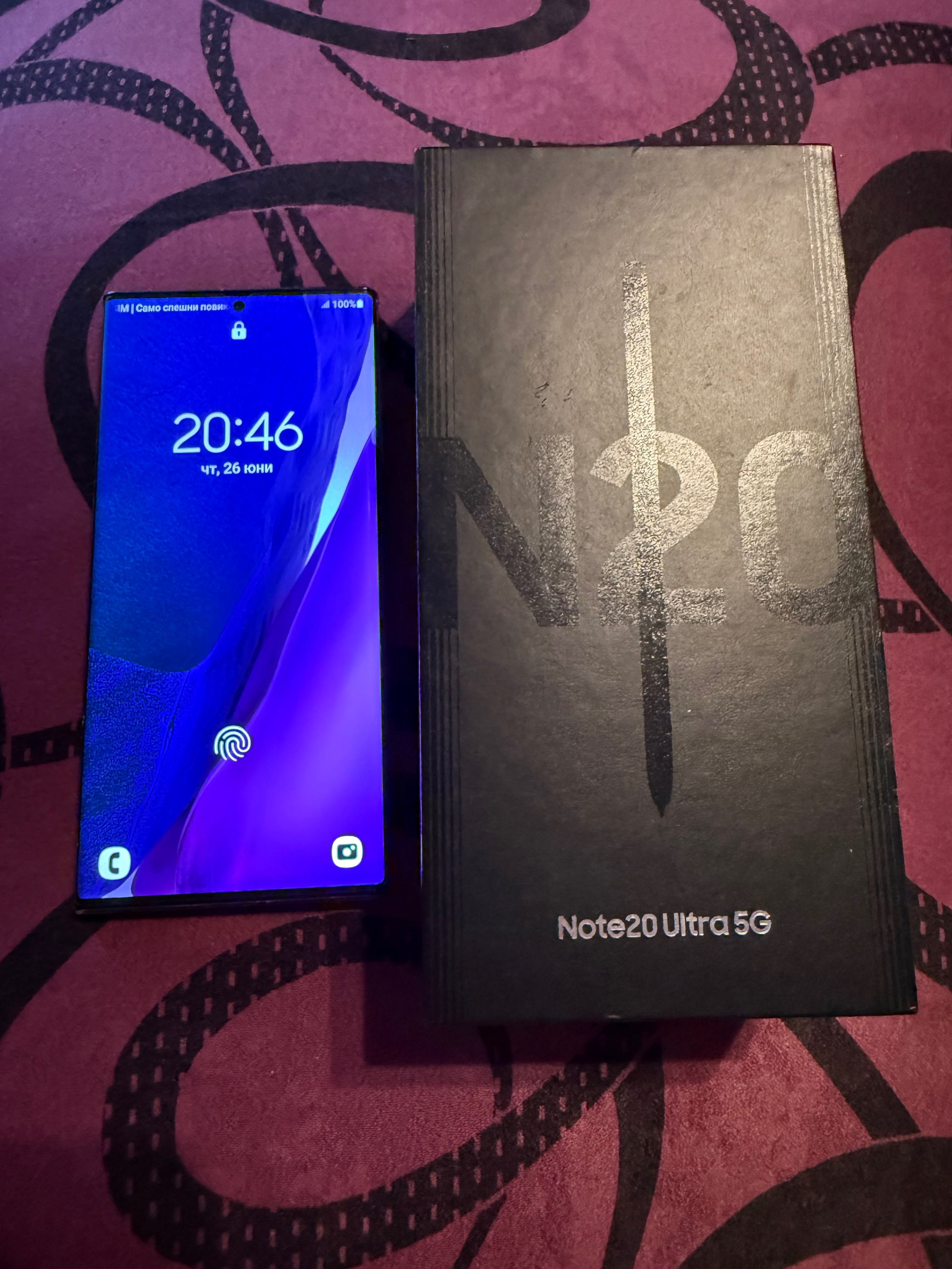 Samsung Note 20Ultra 5G 256 GB