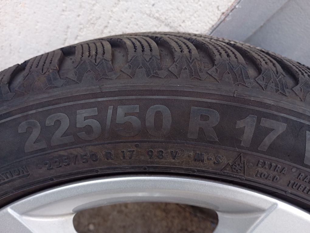 Оригинални джанти с гуми Мерцедес 17"