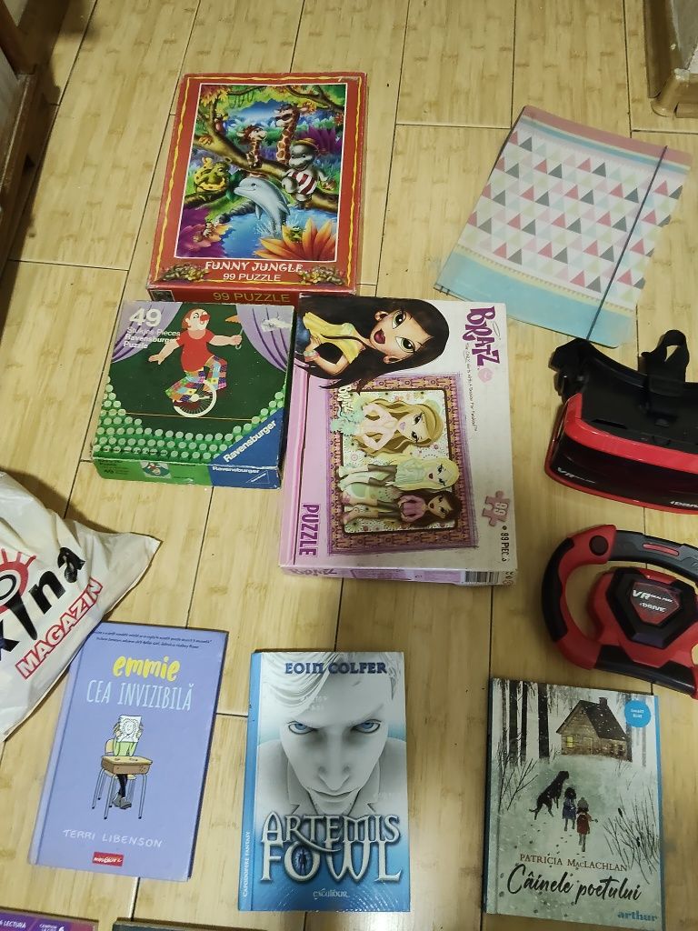 Books rv glasses plus accesorie jenga game puzzle