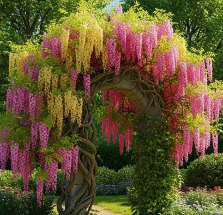 Wisteria (Glicina ) Bicolora