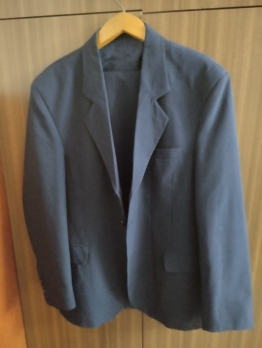 КостюКлубный мужской костюм,темно синий размер 52