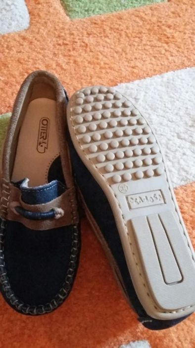 Pantofi mocasini Otter baieti, NOU