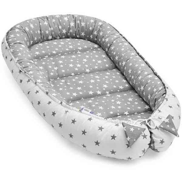 Бебешко гнездо Jukki в комплект с одеялце и 2 възглавнички