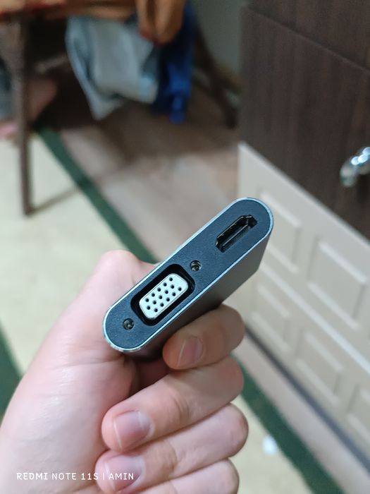 Type-C to VGA, HDMI переходник