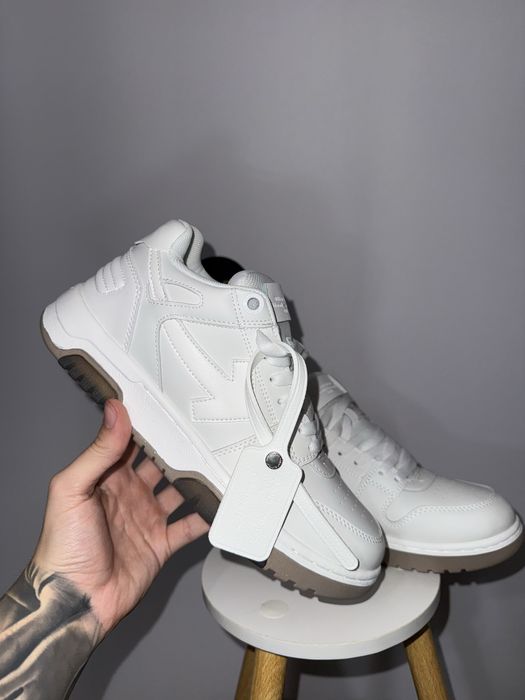 Adidasi off white out of office albi marimea 41 Premium (odsy,ooo,off)
