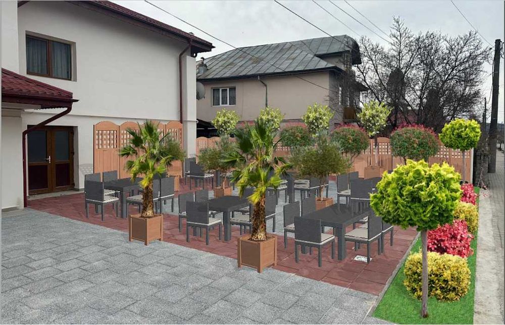 Amenajari Spatii verzi si spatii comerciale