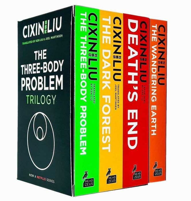 Cixin Liu Three Body Problem 4 Books Collection Set