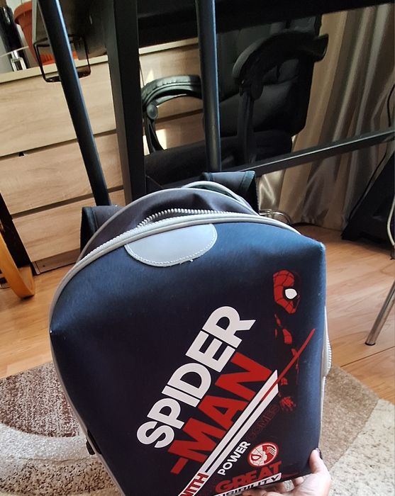 Ghiozdan troler Marvel Spiderman