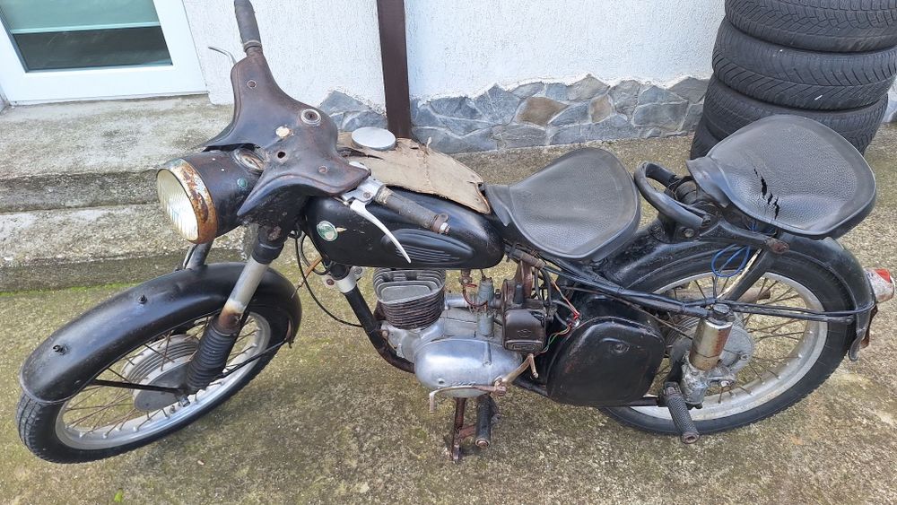 Motocicleta MZ 125 din 1961