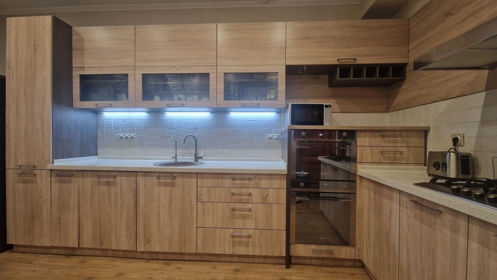 Кухонный гарнитур с техникой