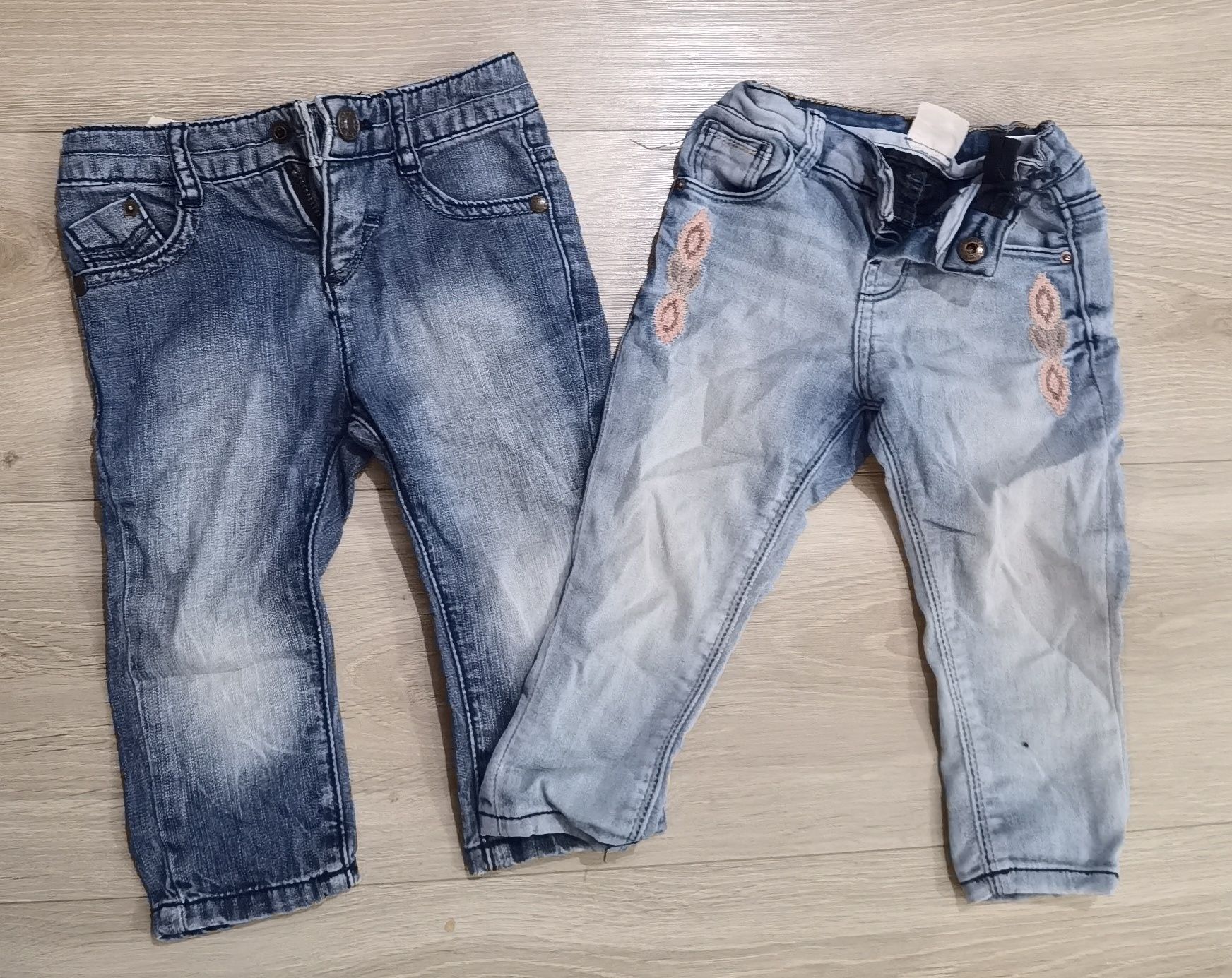 Детски дънки BENETTON JEANS и Zara BabyGirl