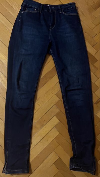 Blugi Gas  albastru imchis indigo