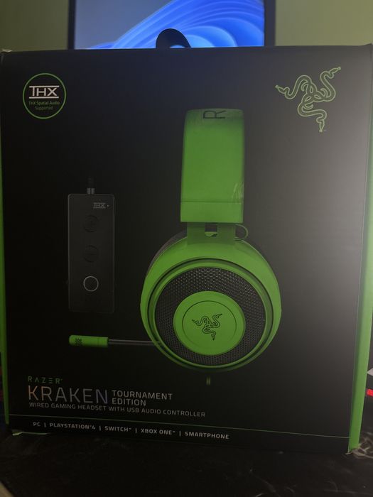 Vand casti de gaiming razer KRAKEN TOURNAMENT EDITION