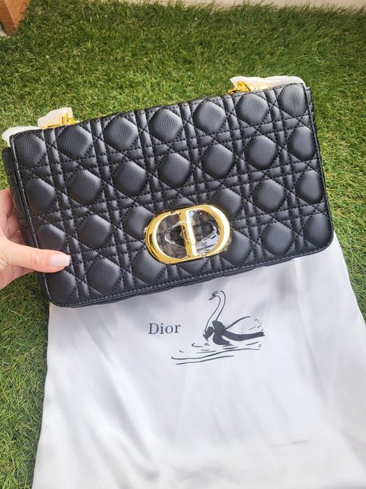 Чанта Dior естествена кожа