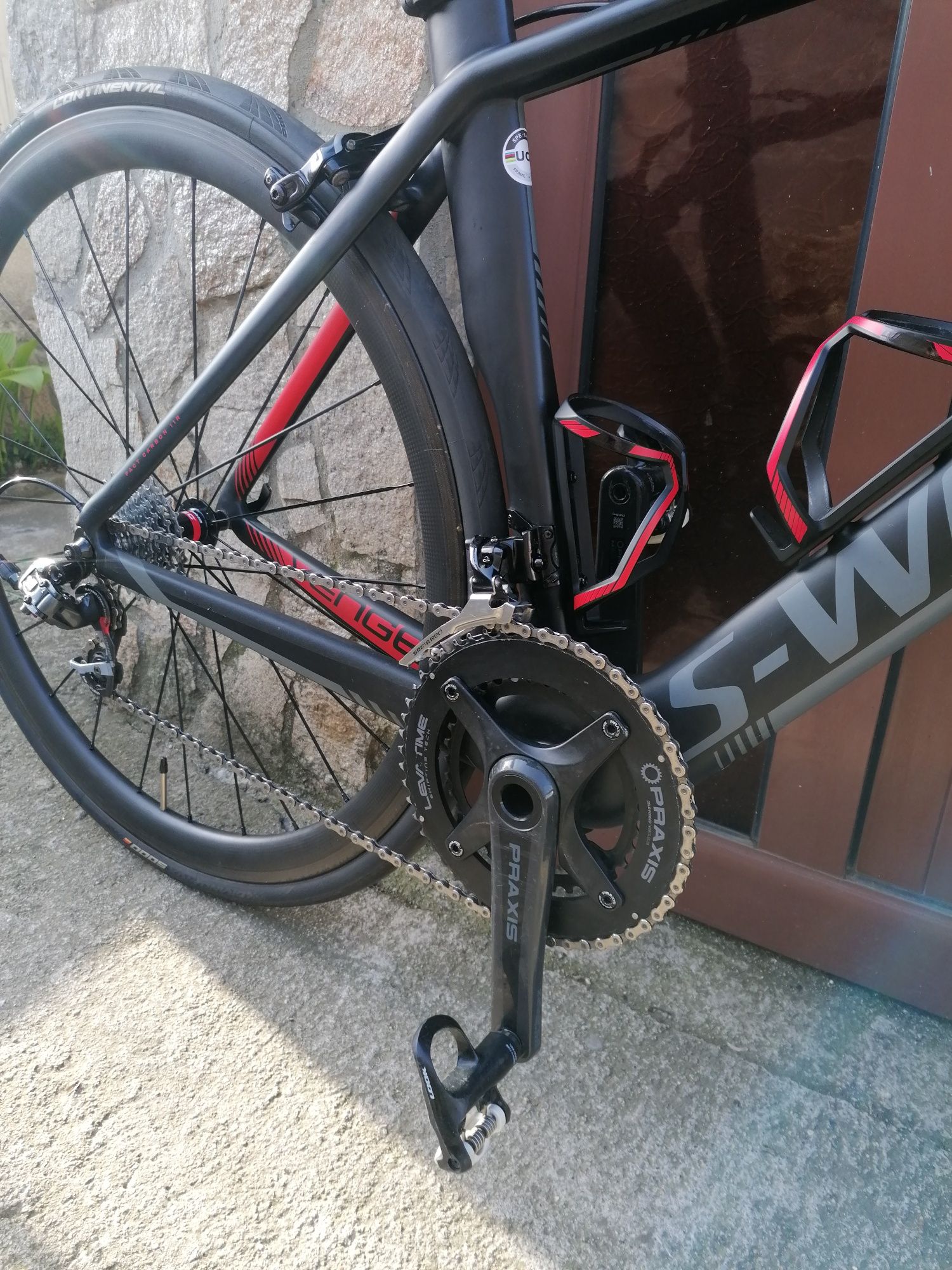 Шосеен S-Works Carbon, Sram RED 2*10