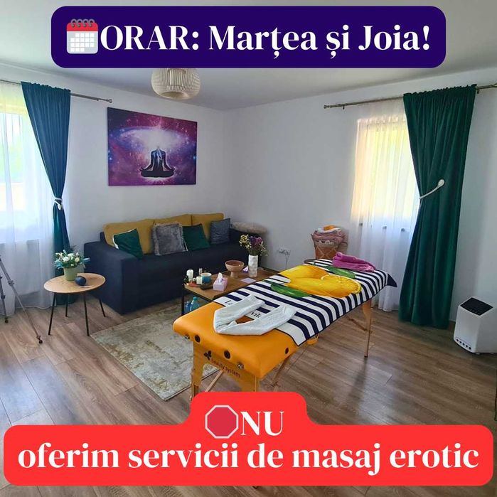 Masaj terapeutic & relaxare Iași ATENTIE: NU oferim erotic! Joi+Marți